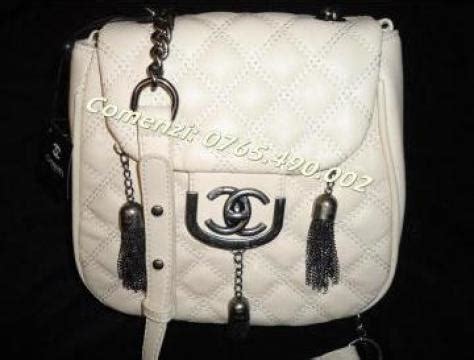 geanta chanel crem